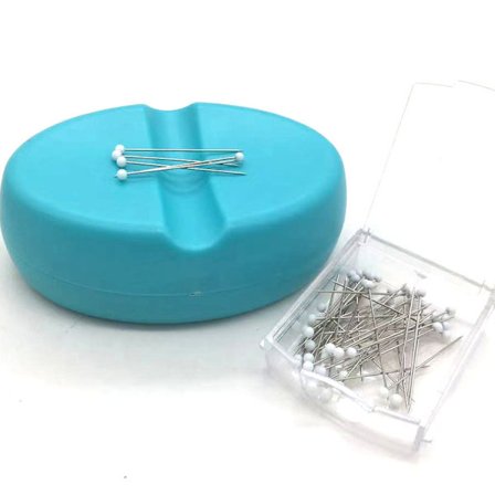 Magnetisk pute med skuff - Turkis - Sterk magnetisk symaskin