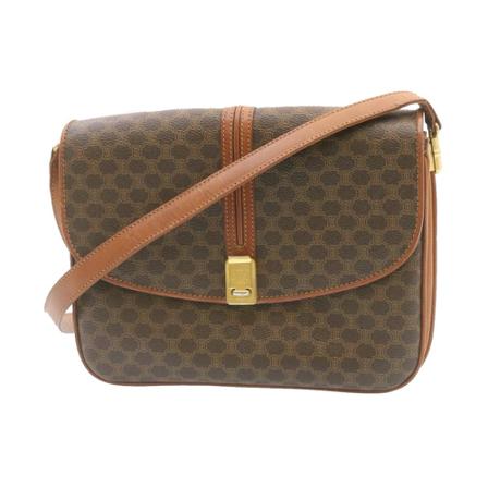 Celine Vintage, Pre-owned Shoulder Bag Bruin, Dames, Maat:ONE Size,leer