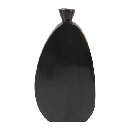 Aluminiumsvase 20x6x41cm, antracit finish