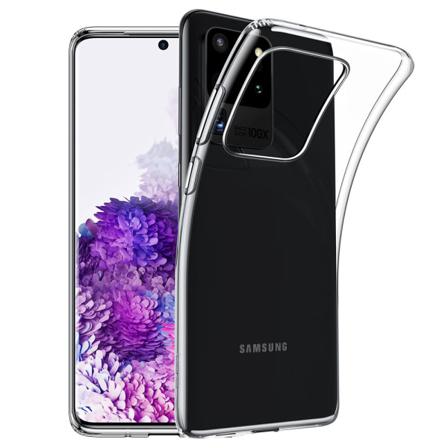 Skal Samsung S20 Ultra I Genomskinligt Gummi, Transparent