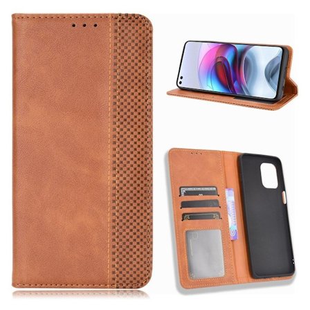 Bofink Vintage Motorola Moto G100 Læder etui - Brun