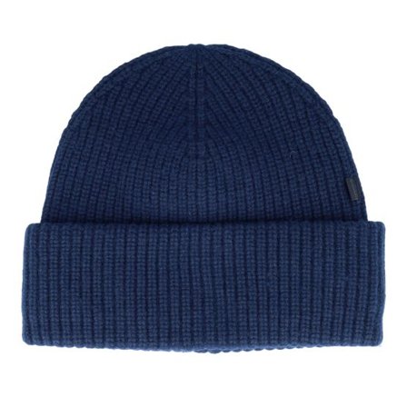 Resteröds - Blå Beanie - Chunky Beanie Navy Cuff @ Hatstore