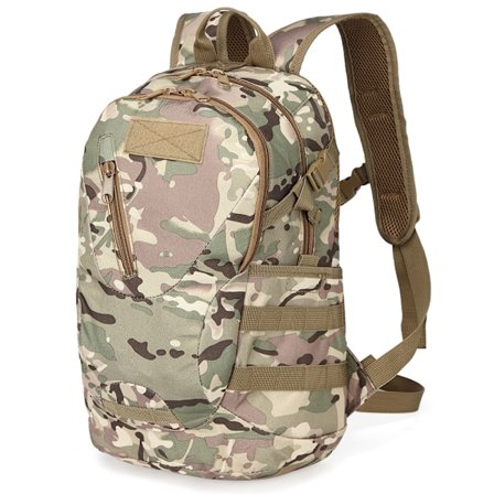 Assault Pack Rygsæk 20L Militær Taktisk Vandreturs- og Bjergspor Dynamisk Taske til Nødvendigheder med Bryst