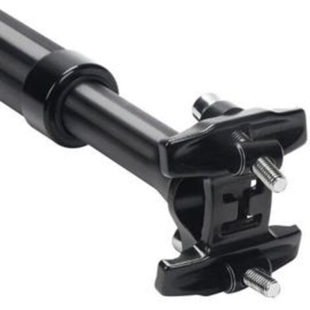 Setepinne med fjærdemping, diameter 27,2 mm Setepinne i aluminium med demping, lengde 350 mm Sykkelsetepinne med støtdemper