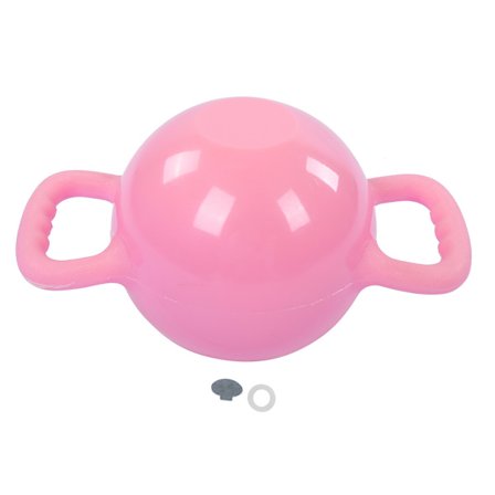 Rosa vannfylt kettlebell yoga fitness vekttap treningsutstyr hjemmetrening pilates