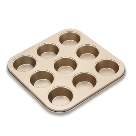 Muffinsform, cupcake-stekeform, non-stick, enkel å rengjøre, kafébarstil 4 KLB