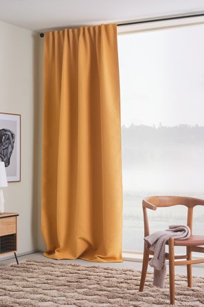 Jotex - Blendingsgardin - 1 Lengde Honning gul - NOCTIS - Kjøp Multifunksjonsgardiner hos Jotex