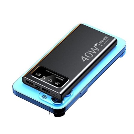 40W snabb laddning ström bank portabel 20000mAh laddare HD digital skärm externt batteri