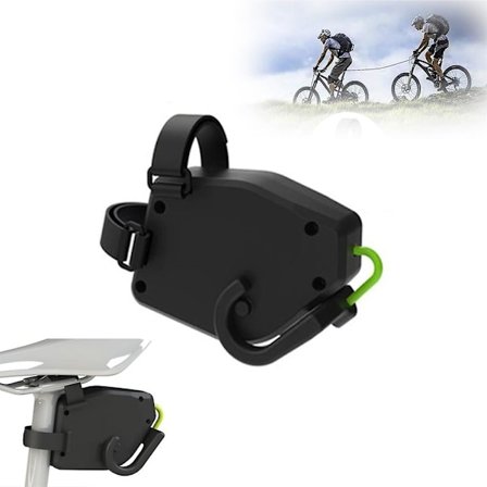 Pyörän Vetojärjestelmä Lapselle Säädettävä Pyörän Kumilenkki Vetoköysi, MTB & Pyöräily Venytysvetohihna Ajamiseen Kauemmas Ystävän Ja Lasten Kanssa