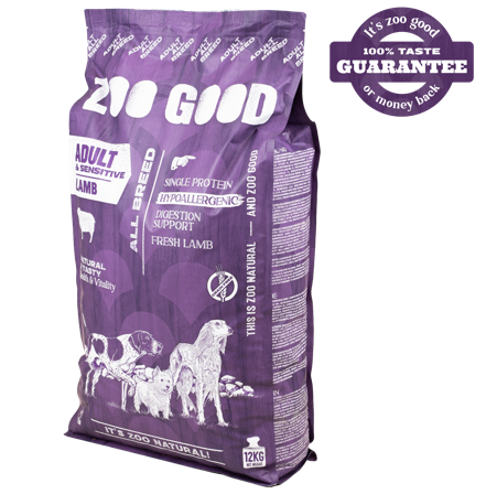 ZOO GOOD - Lam Adult All Breed Grain Free 12 kg - Hund - Hundefôr & hundemat - Tørrfôr for hund - ZOO.no