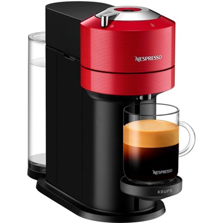 Nespresso Vertuo Next kaffemaskin, 1.1 liter, rød