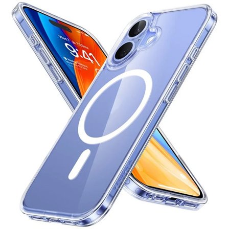 TORRAS Mobilskal till iPhone 16 Magsafe - Transparent