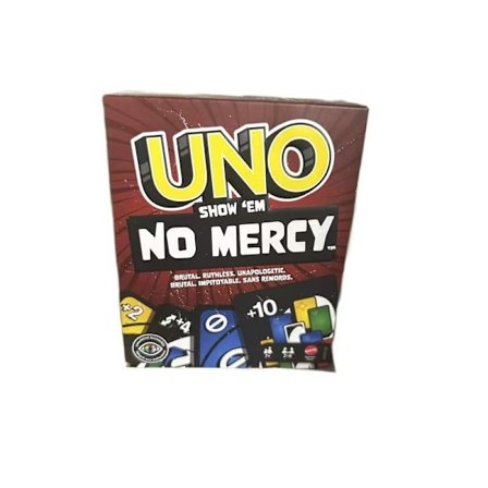 UNO NO Mercy: No Mercy-kort, brettspill, pokerspill, leker 168