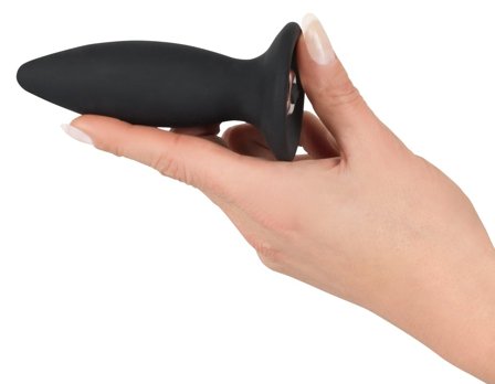 Black Velvets: Genopladelig analplug - Small