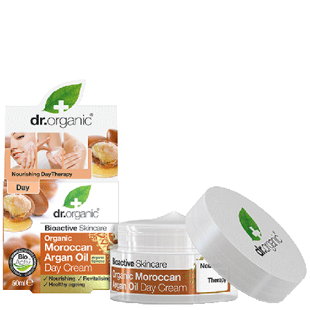 Dr Organic Moroccan Arganolje dagkrem, 50 ml