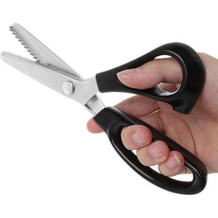 1 stk. Blonder Saks Hundetann Saks Håndlaget Stoff Saks