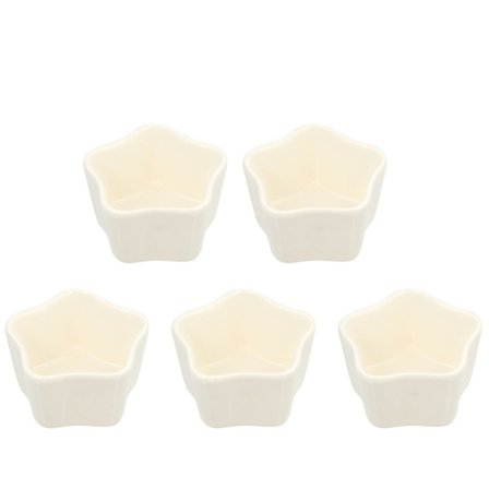 5 kpl Tähti vanukas mousse kuppi keraaminen leivontamuotti jälkiruoka leivontakuppi