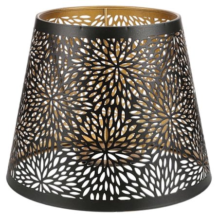 E27 Metall Lampskärm Sovrum Dekorativt Ljusskydd Ihålig Metall Bordslampa Skärm Hem Kronljuskrona Ljusskärm