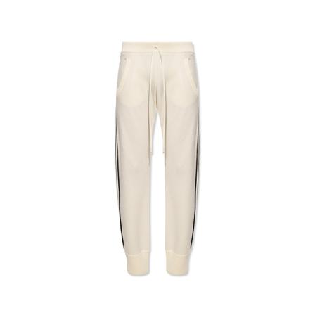 Maison Margiela, Wool trousers Beige, Heren, Maat:M,wol,strepen