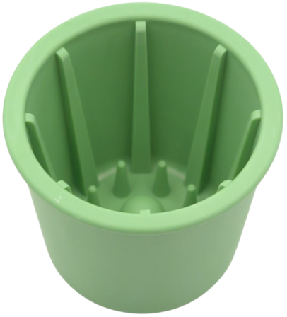 Fiboo Fibeek Slowfeeder ruokakuppi, vihreä
