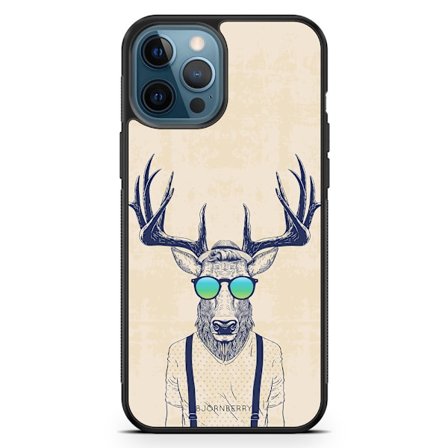 Bjornberry Hårdskal iPhone 12 Pro - Hipster Älg
