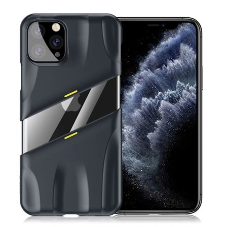 Baseus Lets Go Airflow - cover til iPhone 11 Pro - Grå / Gul