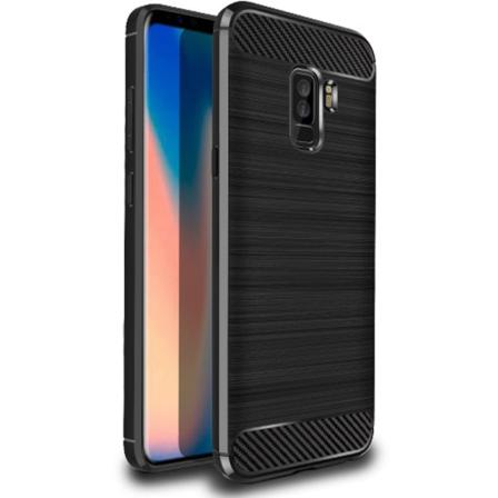 Stilrent Karbonfiberskal Till Samsung Galaxy S9 + Svart