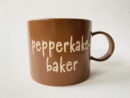 Trend Design XMAS Krus "Pepperkakebaker" Brun