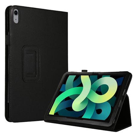 iPad 11 11th Gen / 10.9 10th Gen 2022/2025 Litchi Textur Läder Skal med Hållare