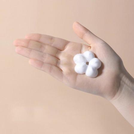 Blomformad skumpumpflaska, separata kittlar