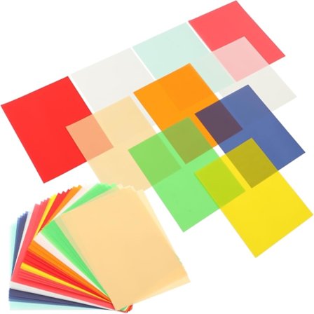 Kalkérpapirsett Konstruksjonspapir for DIY Søm Kalligrafi Syrefritt Luktfritt Gjennomsiktig Perlemorsaktig