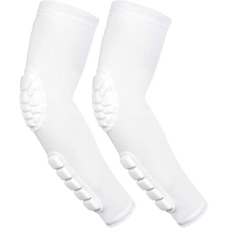 2PCS Vadderade armbågsunderarmsskydd Kompressionsarmskydd(M)