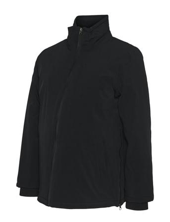 Mlbella 2In1 Zippy Side Jacket Tops Sweat-shirts & Hoodies Fleeces & Midlayers Black Mamalicious