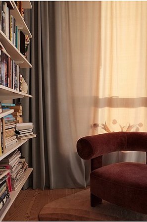 Jotex - Maßgeschneiderter Samtvorhang Beige - DEMI - Kaufe Vorhänge und Gardinen bei Jotex