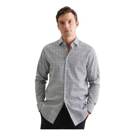 Seidensticker Business Shirt Regular , Blauw , Heren , Maat: M