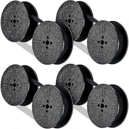 4-pakning Skrivemaskinbånd Dobbel Spole Bånd Skrivemaskinbånd Blekk Dobbel Spole Blekk Erstatningsdel For De Fleste