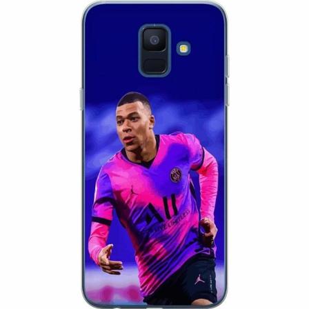 Samsung Galaxy A6 (2018) Genomskinligt Skal Kylian Mbappé
