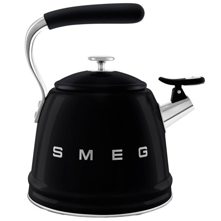 Smeg Vandkedel med fløjte 2,3 liter, sort | KitchenOne