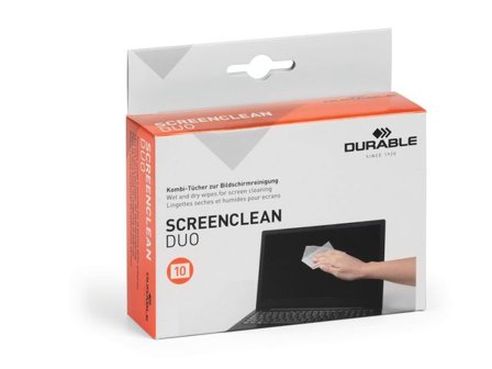 DURABLE Rengöringsduk V/T skärm 10/fp - Lyreco - Datorprodukter - Datorrengöring - Rengörings-servetter