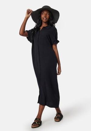 Object Collectors Item - Objsanne Tiana S/S Dress 40 - Black - Vardagsklänningar - Dam - Bubbleroom