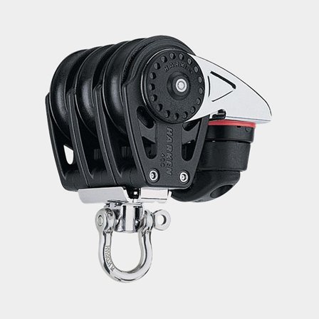 Harken 40mm Triple Block - Swivel, Cam Cleat (2647)