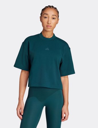 adidas Performance Yga Motion T - Blue - XS