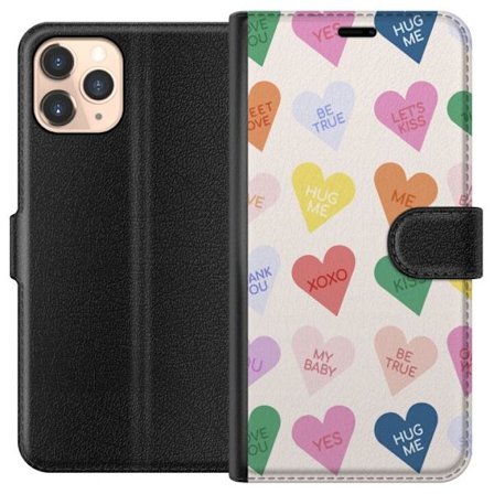 Kompatibel Tegnebogsetui til Apple Apple iPhone 11 Pro GodteHjerter