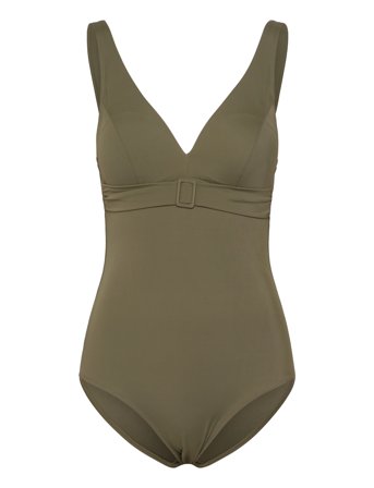 Rivero Wirefree Plunge T-Shirt Swimsuit Green Femilet