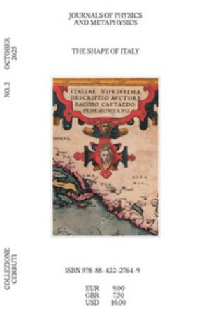 Journals of physics and metaphysics. Vol. 3: The shape of Italy