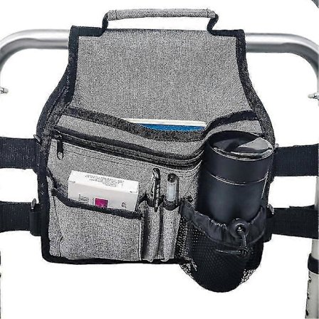 Rollator Taske, Sammenklappelig Rollator Kurv Organizer Taske Pung Til Rollator Og Kørestol Egnet Til Ældre, Seniorer