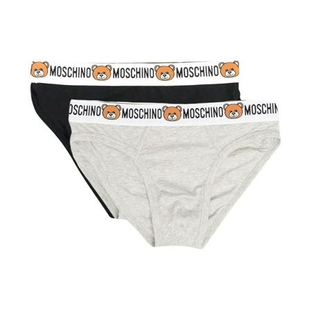 Moschino, Bottoms Szary, Kobieta, Rozmiar: S
