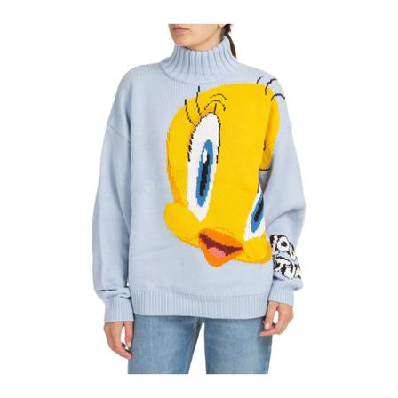 Gcds Tweety Sweater Blå, Dame