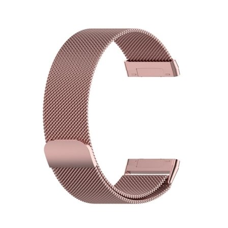 Magnetiskt Fitbit Versa 3 etc. band - Rosa
