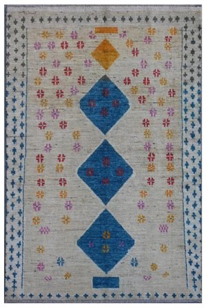 Berber Colourful Rug 119X180 Wool, Afghanistan
